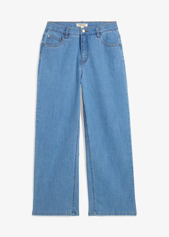 Jean droit extensible, extra loose, bonprix
