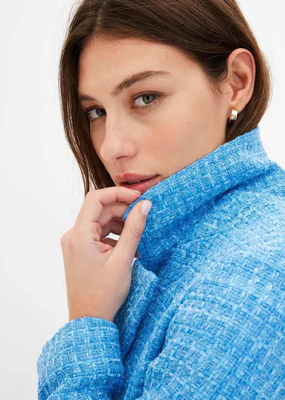 Blazer en maille bouclette, bonprix