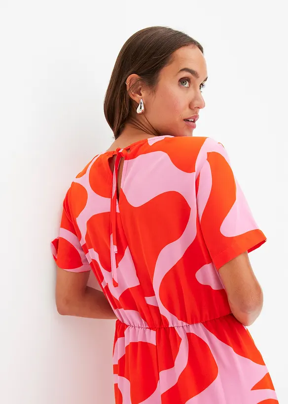 Robe midi imprimée, bonprix