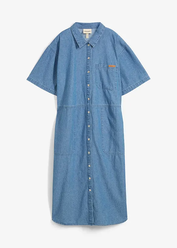 Jeanskleid, Oversized, bonprix