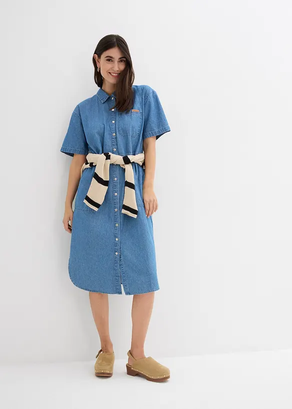 Jeanskleid, Oversized, bonprix