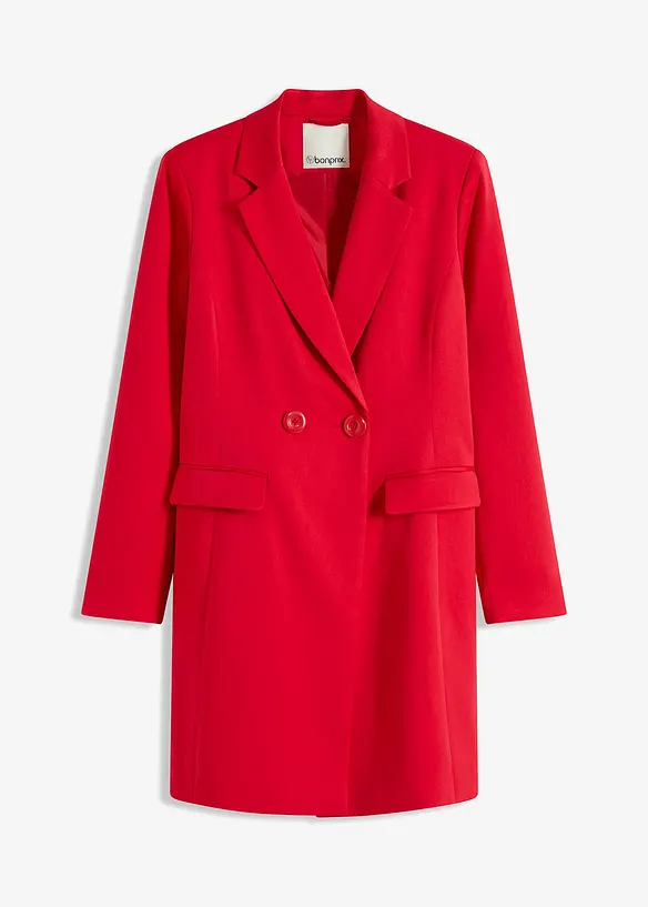 Longblazer mit V-Ausschnitt, langarm, bonprix