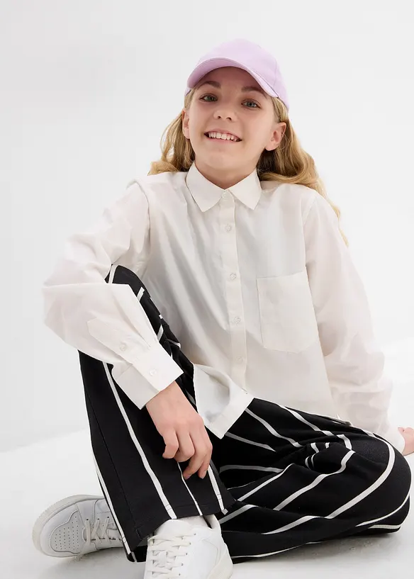 Blouse Oxford fille, bonprix