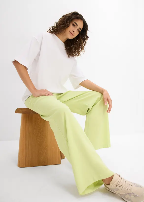 T-shirt épais oversize 100% coton, bonprix
