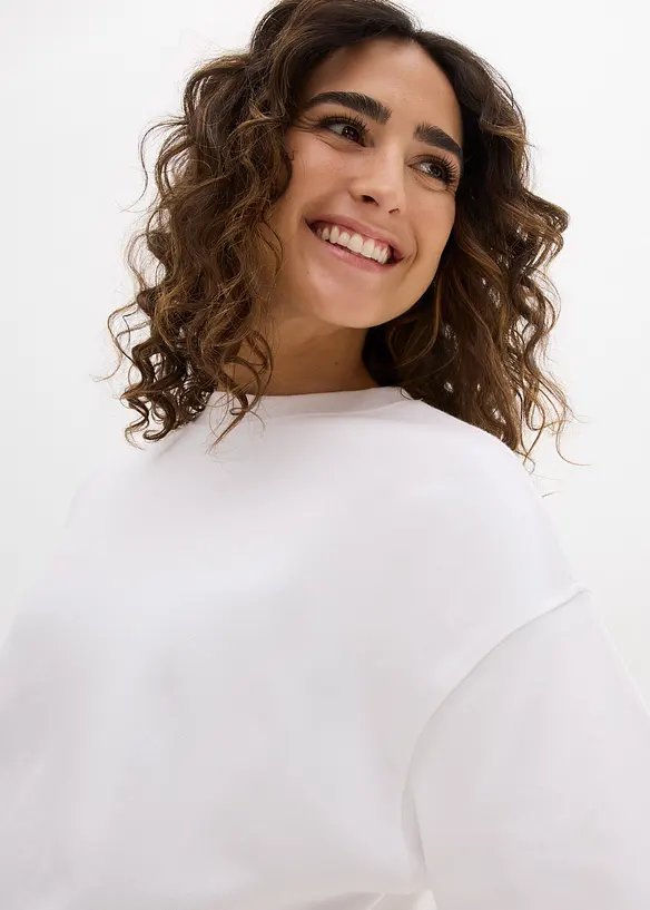 T-shirt épais oversize 100% coton, bonprix