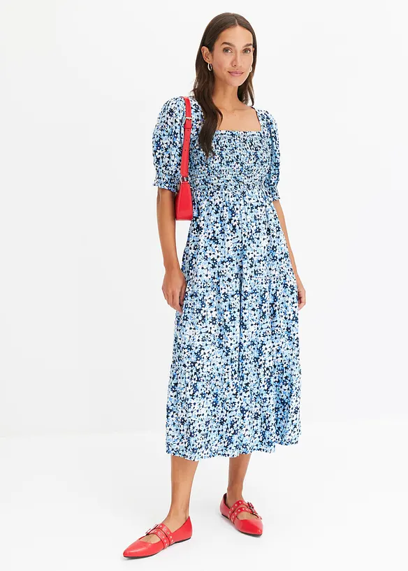 Midikleid aus reiner Viskose, bonprix