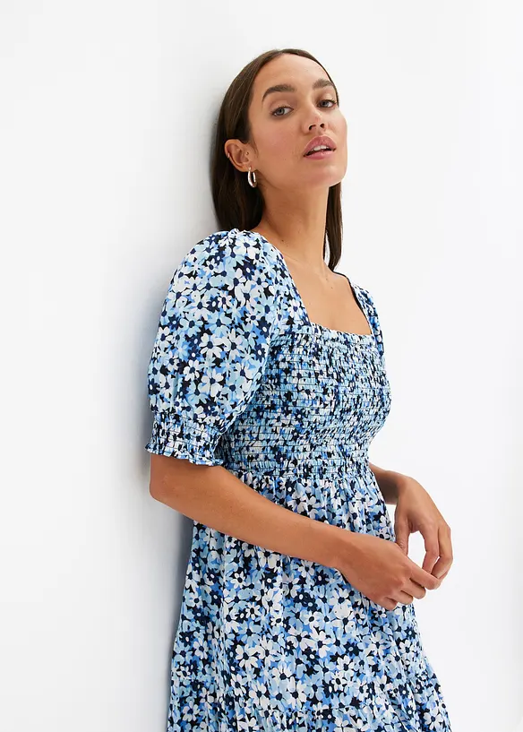 Midikleid aus reiner Viskose, bonprix