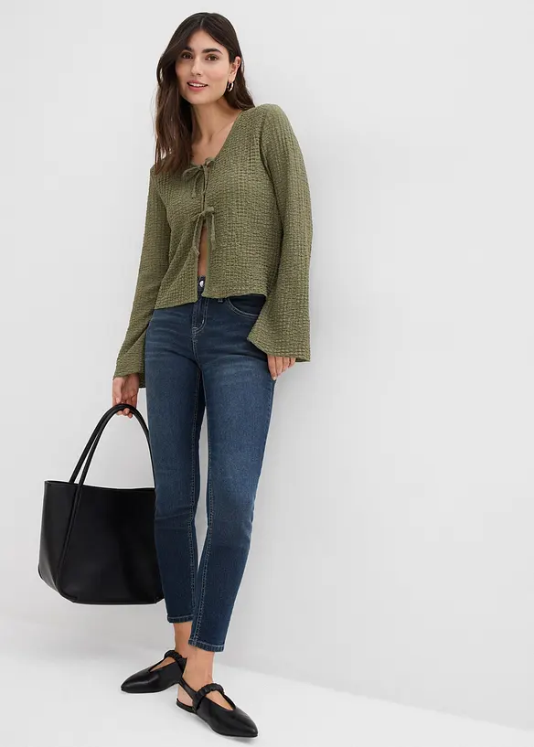 Skinny Jeans Mid Waist, Stretch, bonprix