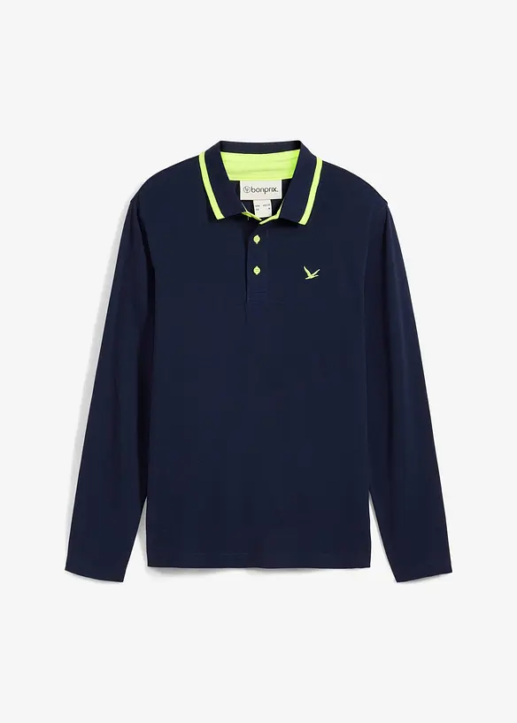 Polo en maille piquée 100% coton, bonprix