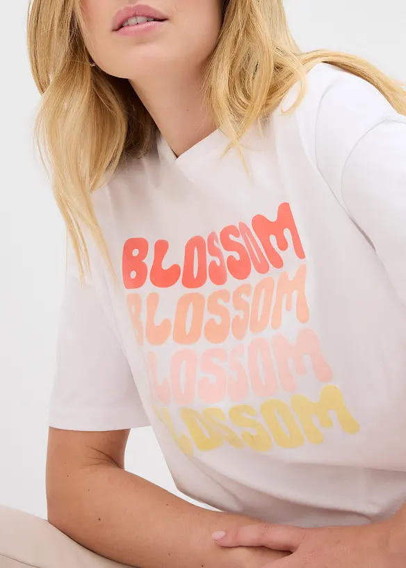 Oversize-Boxyshirt aus Bio-Baumwolle, bonprix