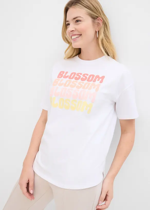 Oversize-Boxyshirt aus Bio-Baumwolle, bonprix