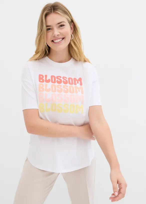 Oversize-Boxyshirt aus Bio-Baumwolle, bonprix