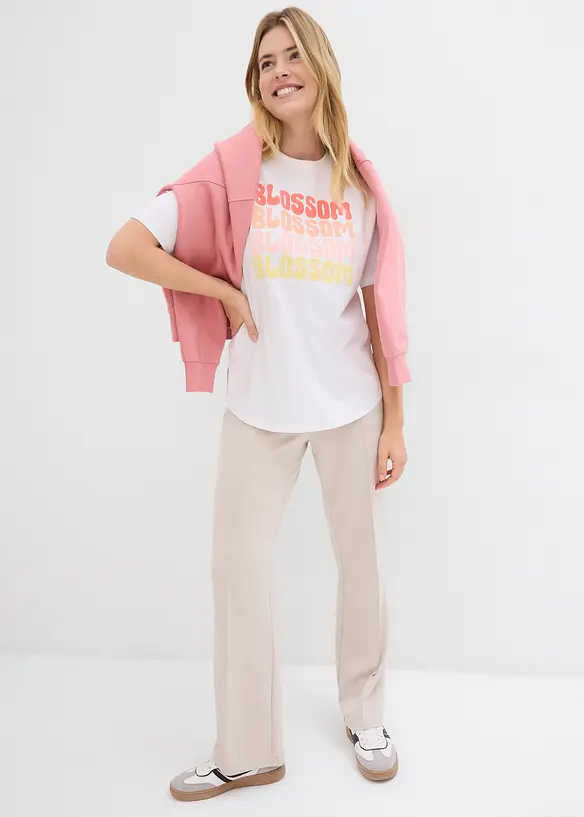 Oversize-Boxyshirt aus Bio-Baumwolle, bonprix