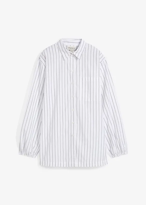 Chemisier oversize en popeline de coton, bonprix