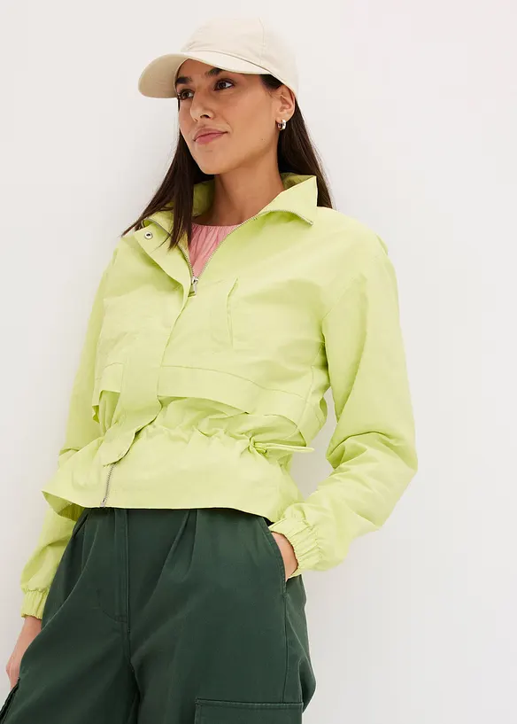 Veste courte à taille resserrable, bonprix