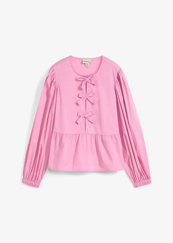 Blouse ornée de nœuds, bonprix