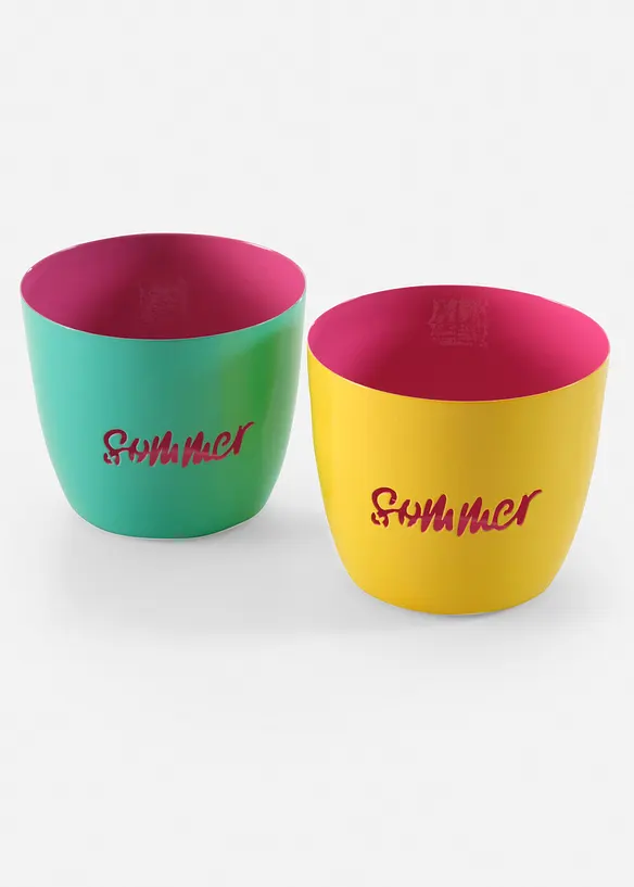 Lot de 2 photophores, bonprix