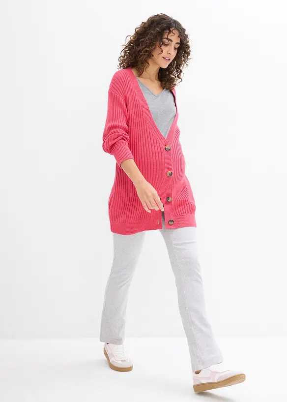 2-in-1 Umstandshose aus Jersey für die Schwangerschaft und danach, Straight, bonprix