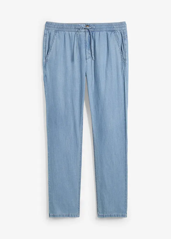 Jean taille extensible léger, Regular, Straight, bonprix