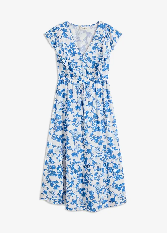 Robe midi en viscose fluide, bonprix