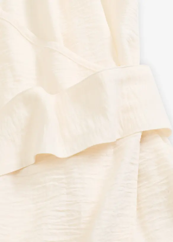 Robe courte, style portefeuille, avec ceinture, bonprix