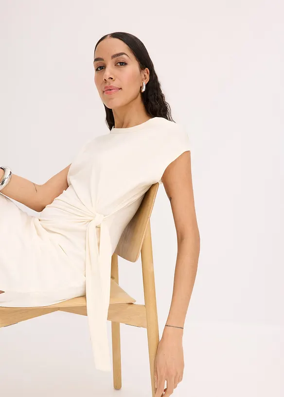 Jerseykleid aus elastischem Baumwoll-Mix, bonprix