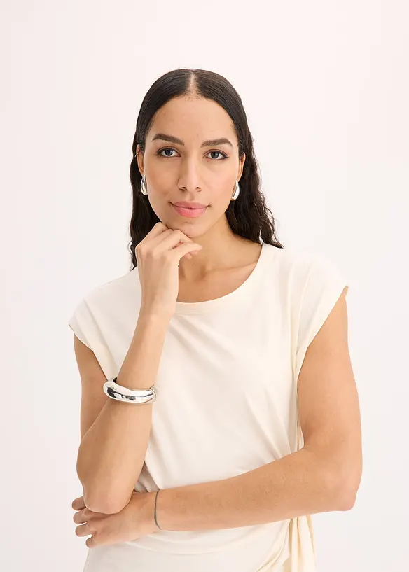 Jerseykleid aus elastischem Baumwoll-Mix, bonprix