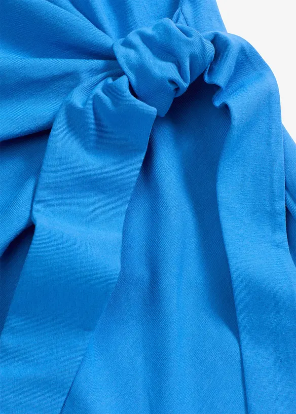 Robe nouée en jersey de coton stretch, bonprix