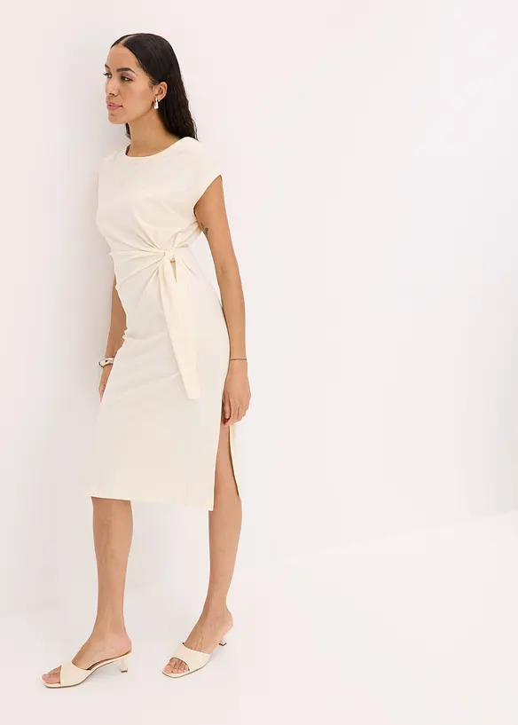 Jerseykleid aus elastischem Baumwoll-Mix, bonprix