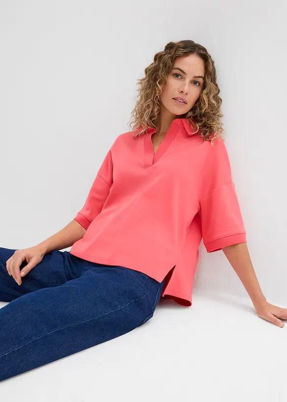 Poloshirt aus reiner Bio-Baumwolle, bonprix