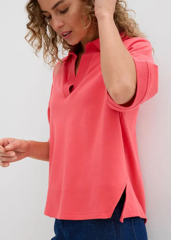 Poloshirt aus reiner Bio-Baumwolle, bonprix