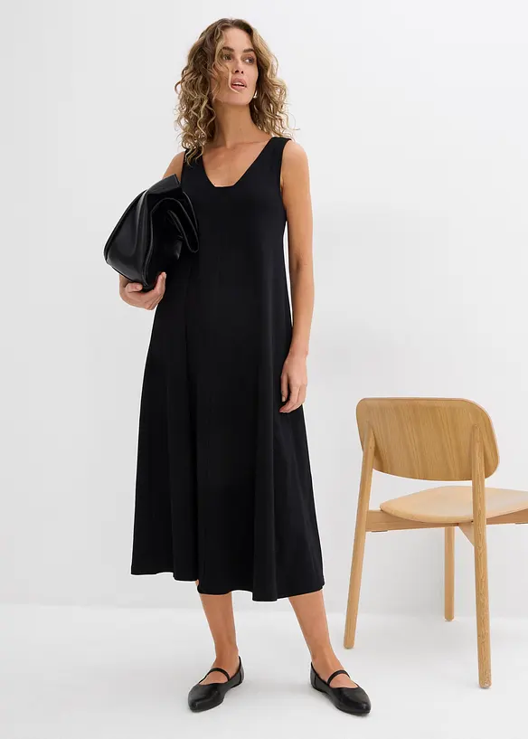 Jerseykleid aus reiner Bio-Baumwolle, bonprix