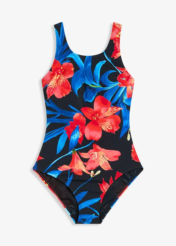 Maillot 1 pièce sculptant, maintien modéré, bonprix