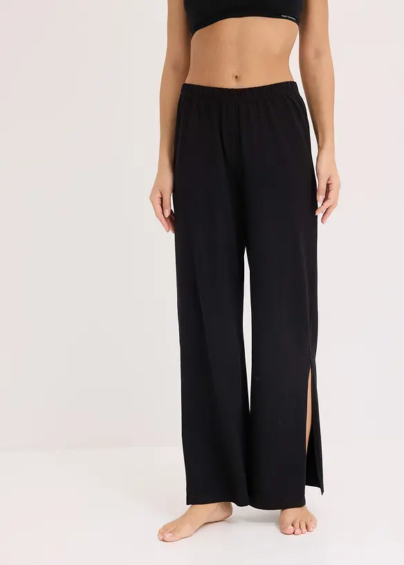 Pantalon de pyjama fendu sur le côté, bonprix