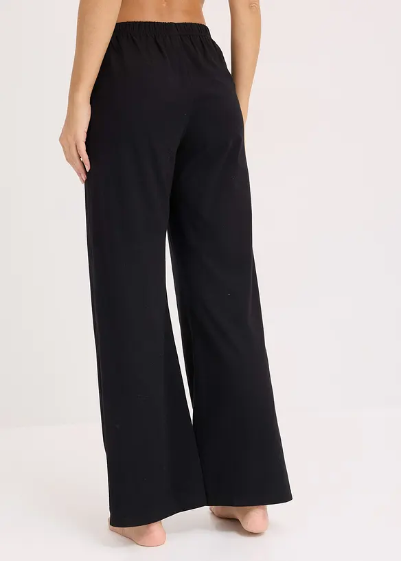 Pantalon de pyjama fendu sur le côté, bonprix