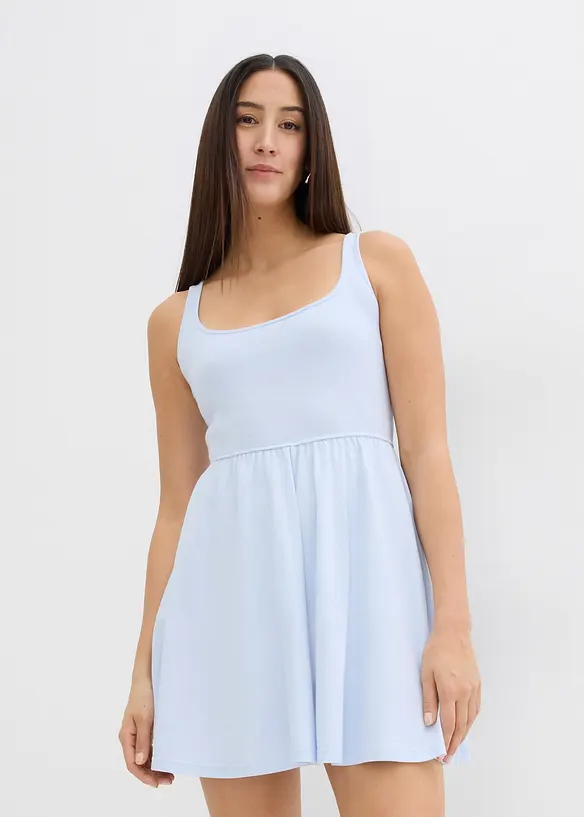 Robe courte en coton extensible, bonprix