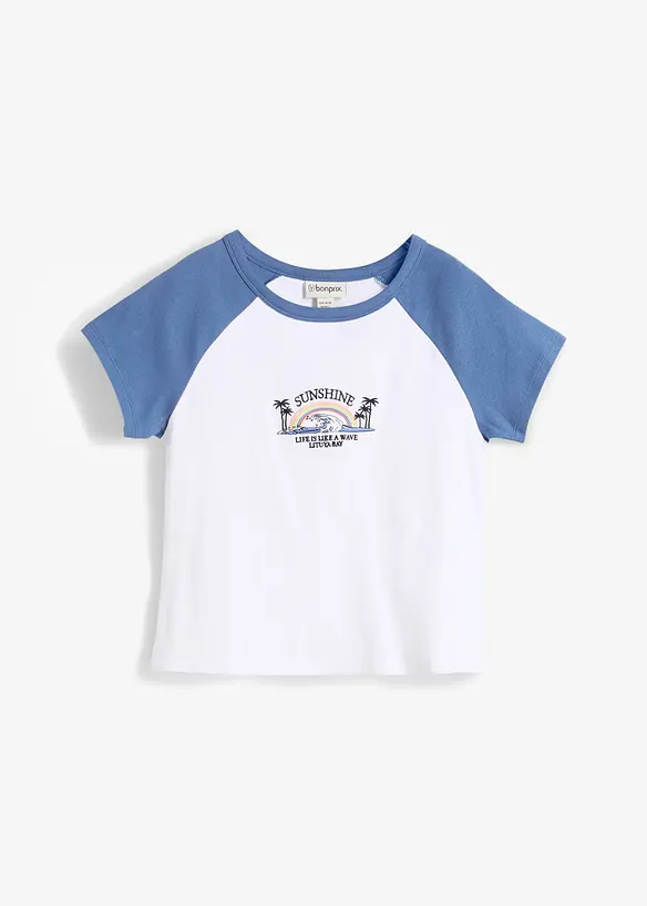T-shirt à manches raglan, bonprix