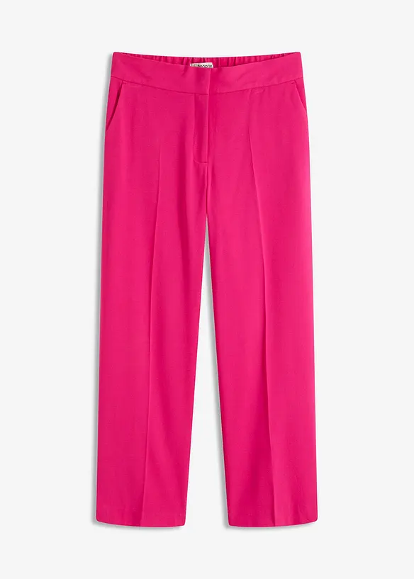Pantalon 3/4 fuselé et fendu en bas, bonprix