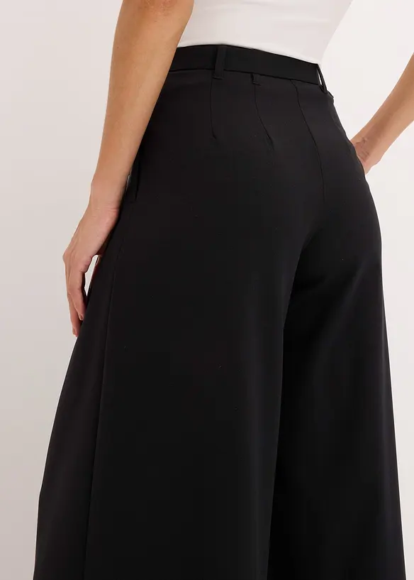 Pantalon à pinces avec ceinture (ens. 2 pces), bonprix