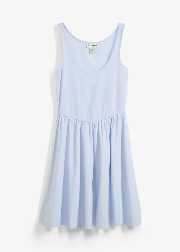 Robe courte en coton extensible, bonprix