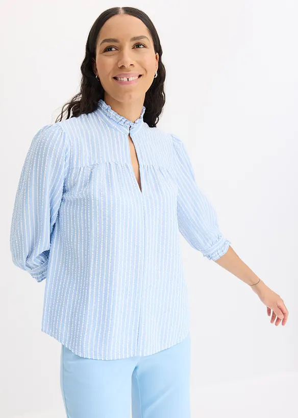 Bluse aus Baumwoll-Viskose Mix, bonprix