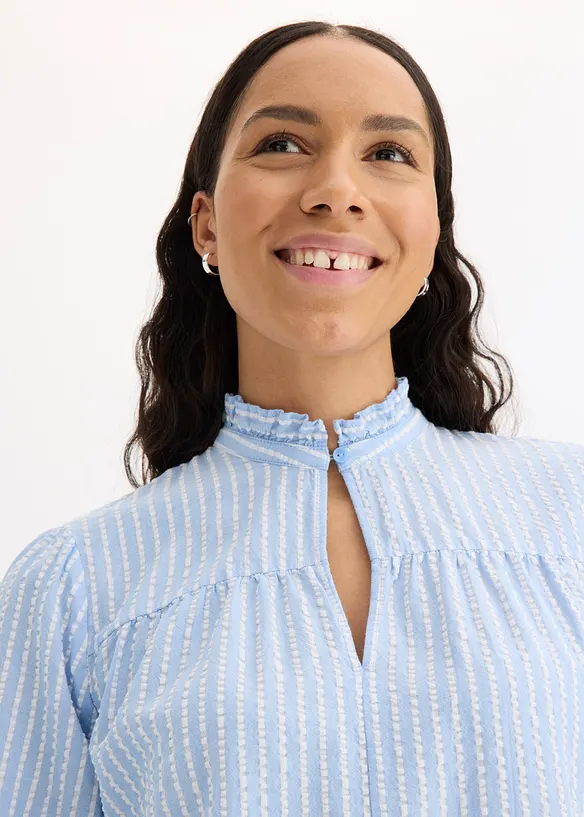 Bluse aus Baumwoll-Viskose Mix, bonprix