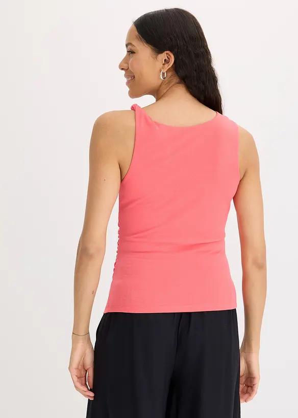 Top en jersey twisté, bonprix