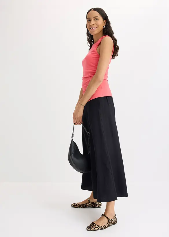 Top en jersey twisté, bonprix