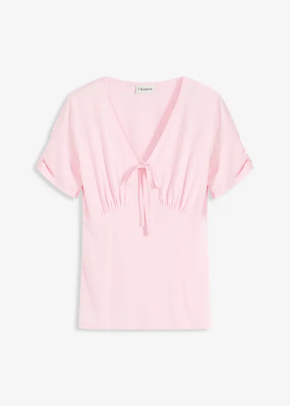 T-shirt froncé, bonprix