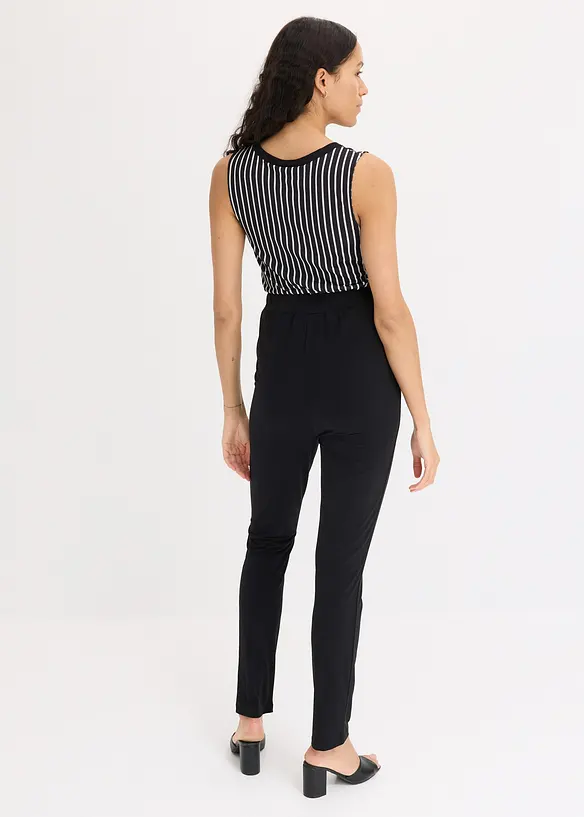 Combinaison en jersey rayé, bonprix