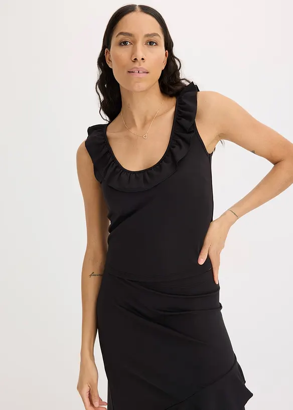 Top en jersey, bonprix