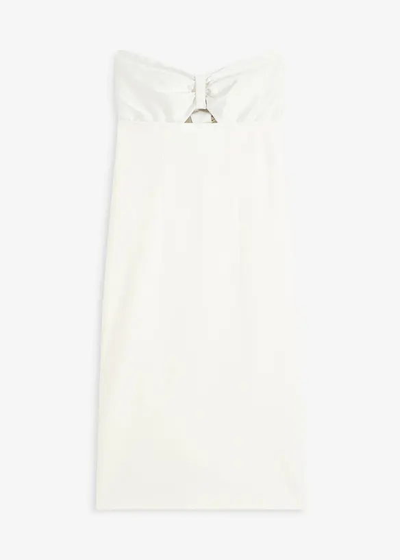 Robe bustier en satin brillant, bonprix