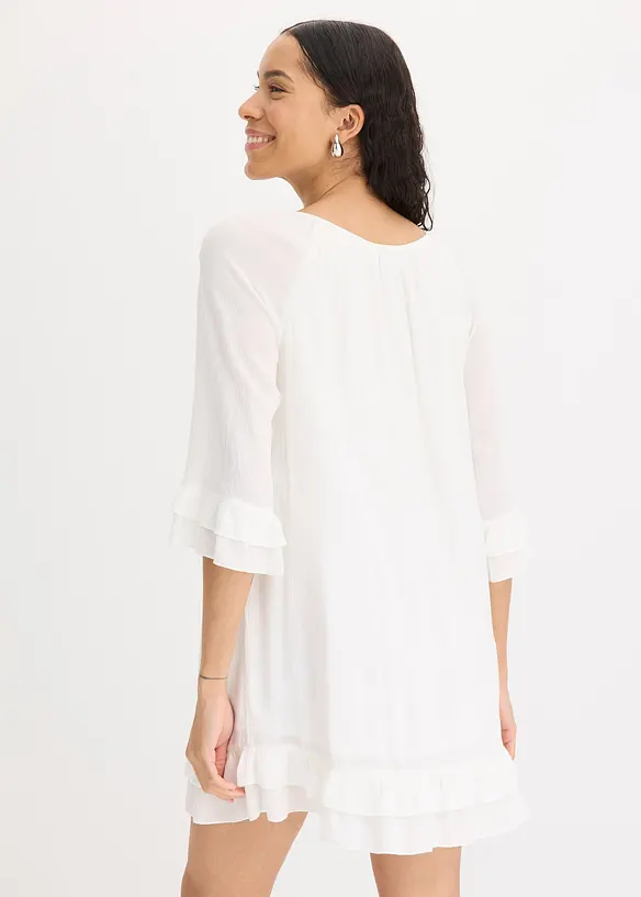 Boho Kleid mit Stickerei, bonprix
