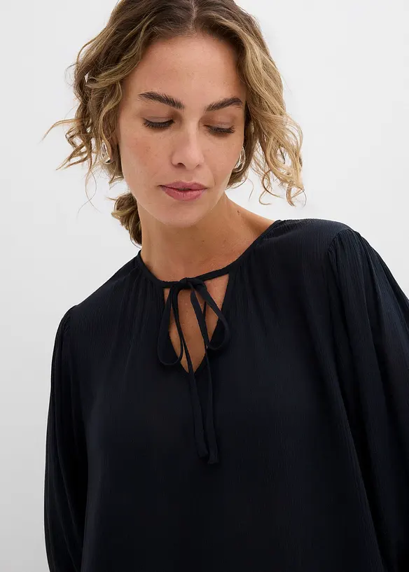 Tunika-Kleid aus fließender Viskose, bonprix